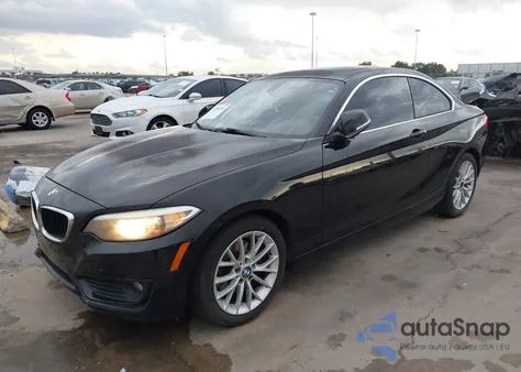 2014 BMW 228I из США, поврежденный, VIN WBA1F5C50EV255259